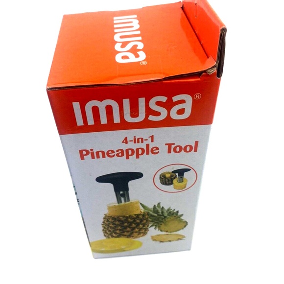 Pineapple Tool Stainless Steel Peels Cores Slices Wedges Cuts Kitchen Fruit - Picture 3 of 5